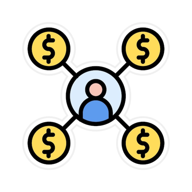 Imagen vectorial del icono del plan de membresía Se puede utilizar para el espacio de trabajo conjunto