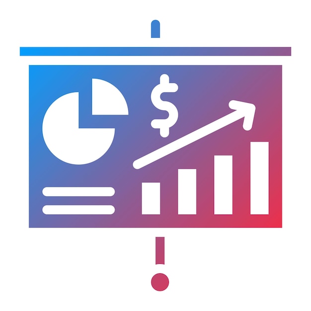 Imagen vectorial del icono del plan de negocios Se puede usar para crédito y préstamo