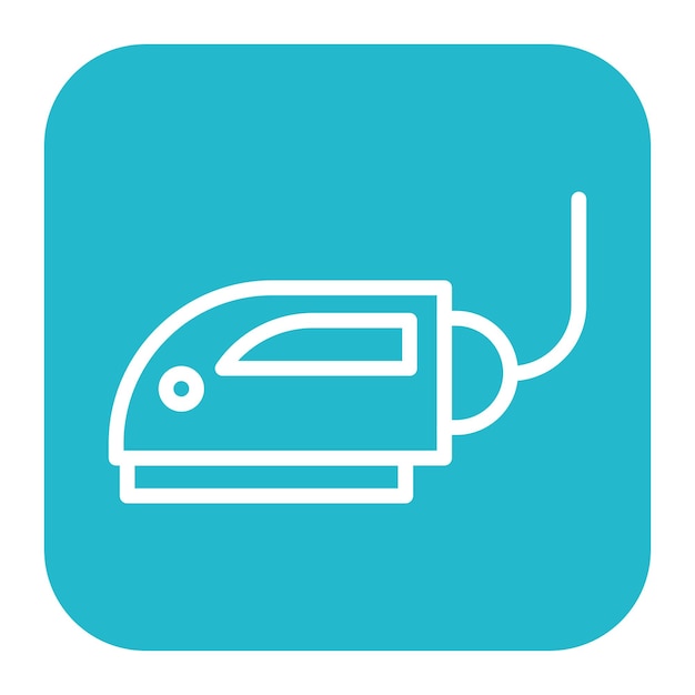 Imagen vectorial del icono de planchado Se puede utilizar para la limpieza