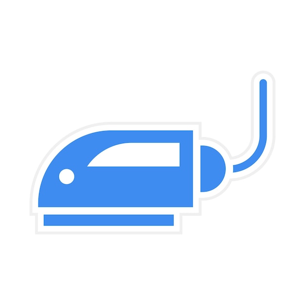 Imagen vectorial del icono de planchado Se puede utilizar para la limpieza