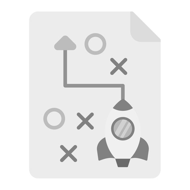 Vector imagen vectorial del icono de planificación de lanzamiento se puede utilizar para agile