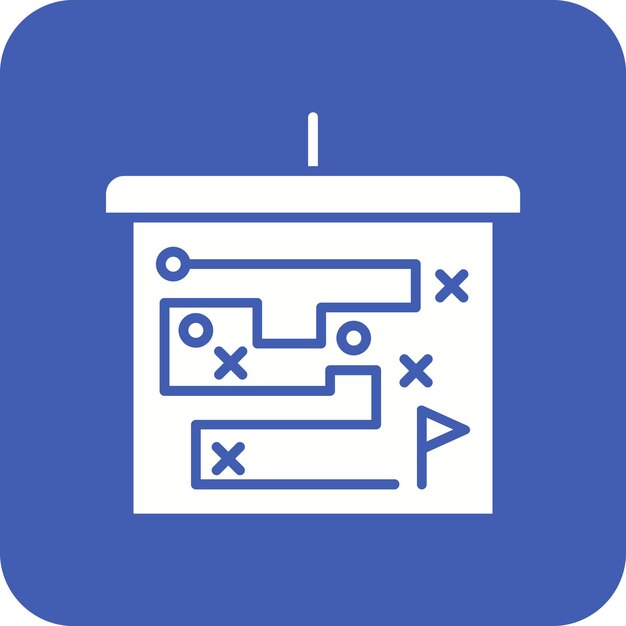 Imagen vectorial de icono de planificación Se puede utilizar para la productividad