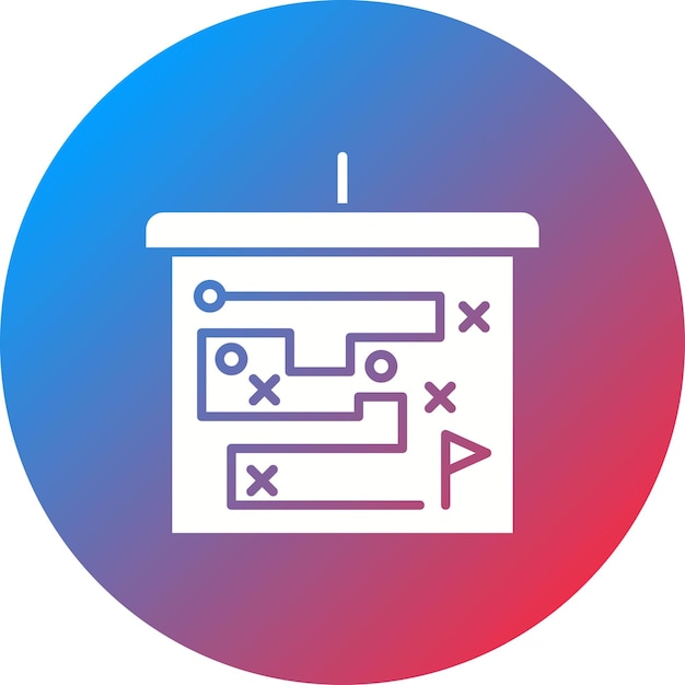Imagen vectorial de icono de planificación Se puede utilizar para la productividad