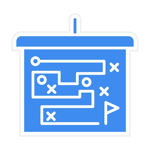 Imagen vectorial de icono de planificación Se puede utilizar para la productividad