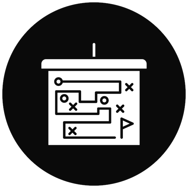 Imagen vectorial de icono de planificación Se puede utilizar para la productividad