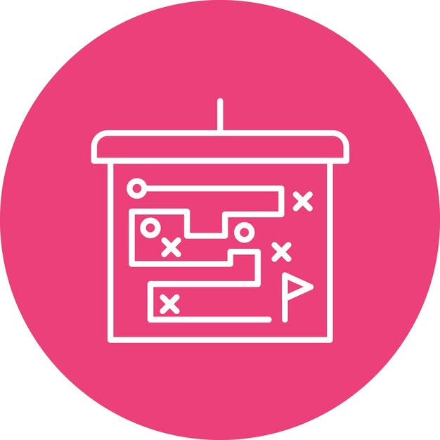 Imagen vectorial de icono de planificación Se puede utilizar para la productividad
