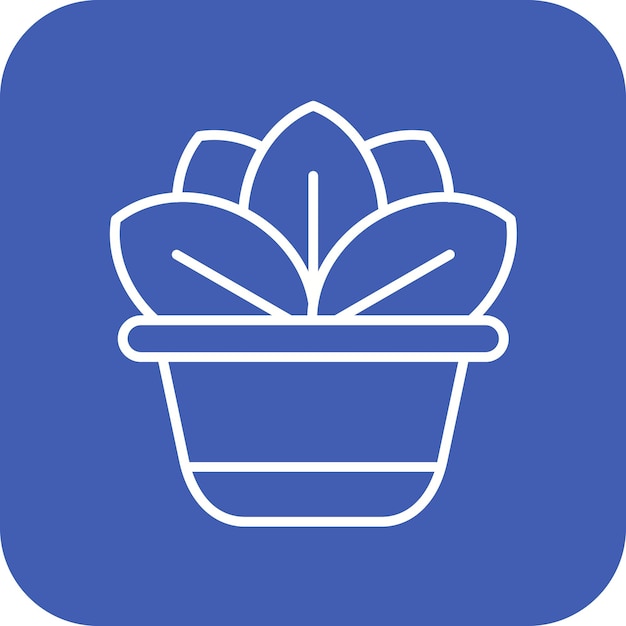 Imagen vectorial del icono de la planta Se puede utilizar para Factory