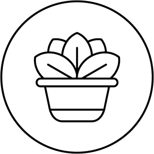 Imagen vectorial del icono de la planta Se puede utilizar para Factory