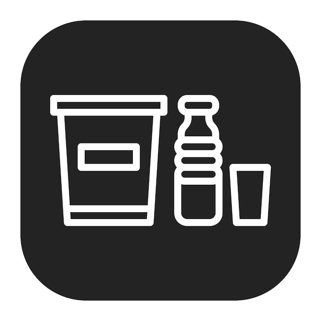 Imagen vectorial de icono de plástico Se puede utilizar para Raw Metrial