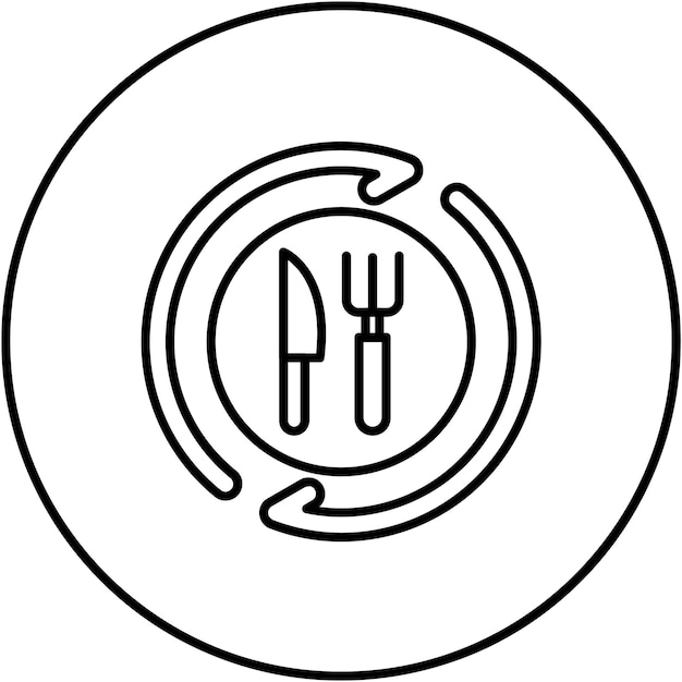 Imagen vectorial de icono de plata reutilizable Puede usarse para una vida sostenible