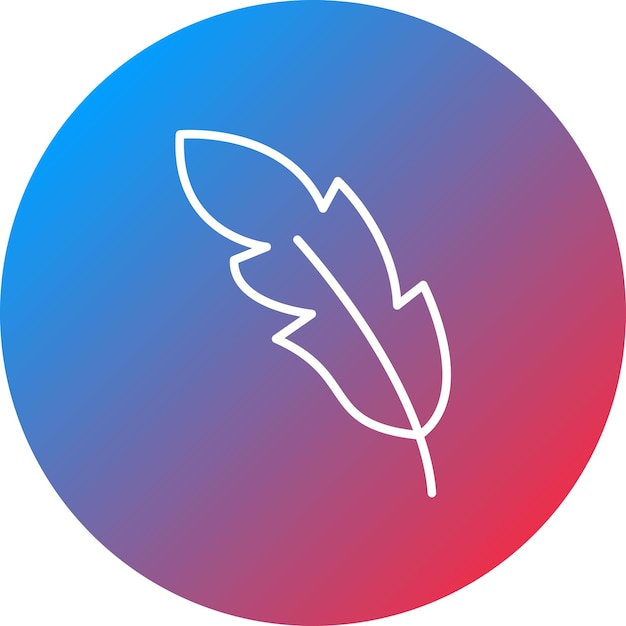 Imagen vectorial del icono de pluma Se puede usar para herramientas