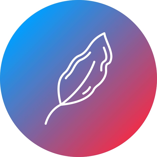 Imagen vectorial del icono de pluma Se puede usar para Wild West