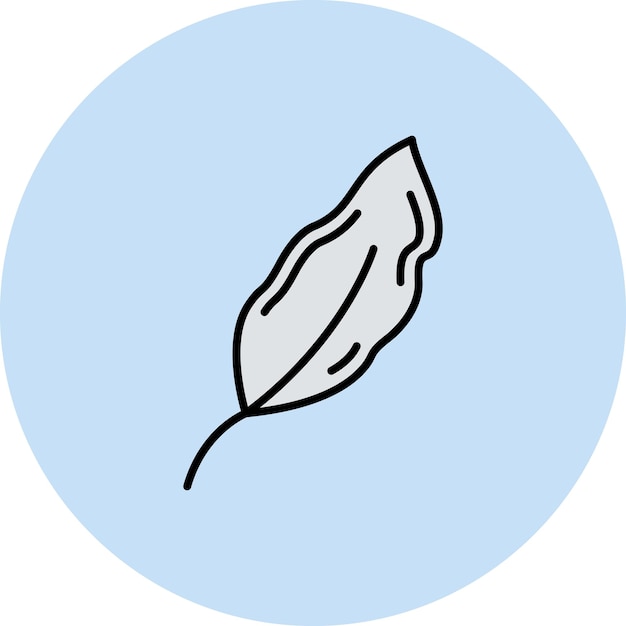 Imagen vectorial del icono de pluma Se puede usar para Wild West