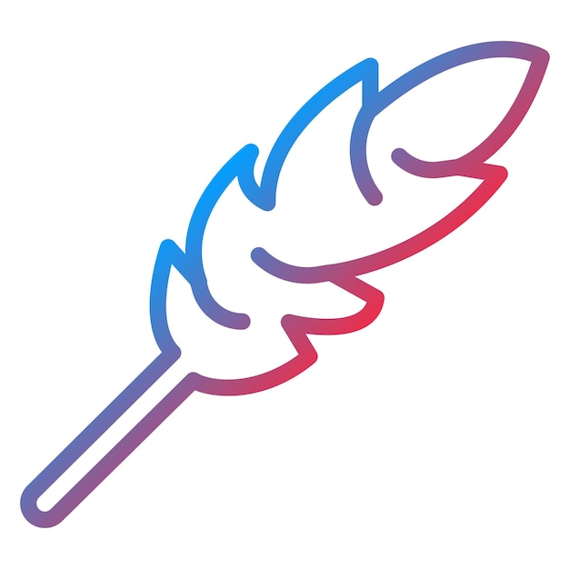 Imagen vectorial del icono de la pluma del Reino Se puede usar para el Imperio
