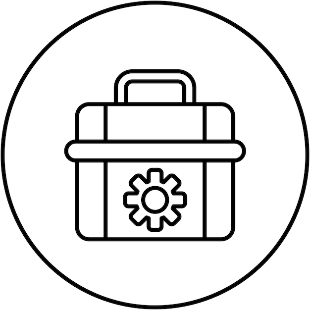 Imagen vectorial del icono de PlumberS Toolbox Se puede utilizar para la fontanería