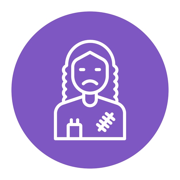 Imagen vectorial de icono pobre puede usarse para sin techo