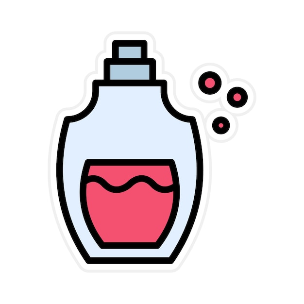 Imagen vectorial del icono de la poción de Mana Se puede usar para el diseño del juego
