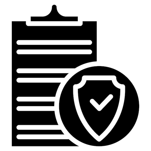 Imagen vectorial del icono de la política Se puede utilizar para la compilación y la regulación