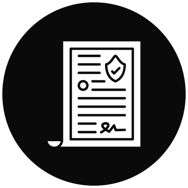 Imagen vectorial del icono de la política Se puede utilizar para la legislación de la ley