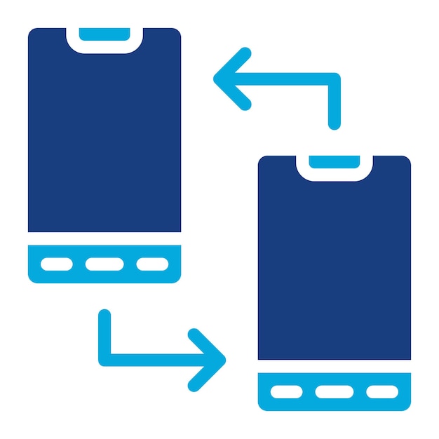 Imagen vectorial del icono de portabilidad de datos Se puede utilizar para el cumplimiento y la regulación
