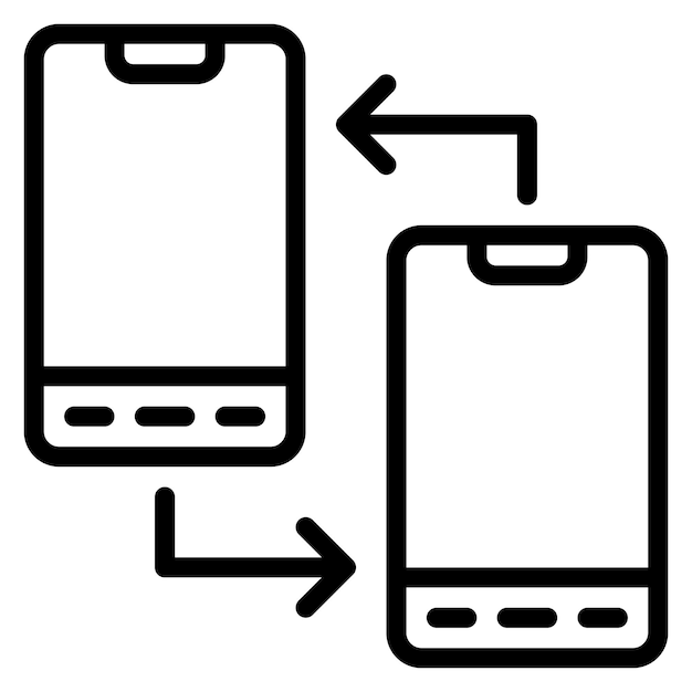 Imagen vectorial del icono de portabilidad de datos Se puede utilizar para el cumplimiento y la regulación