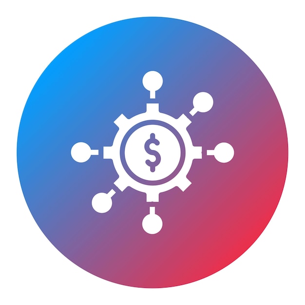 Imagen vectorial del icono del portal se puede utilizar para el crowdfunding
