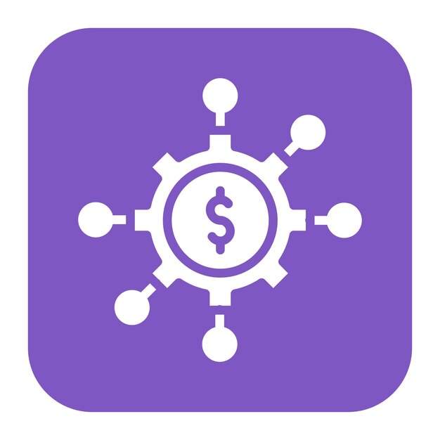 Imagen vectorial del icono del portal puede utilizarse para el crowdfunding