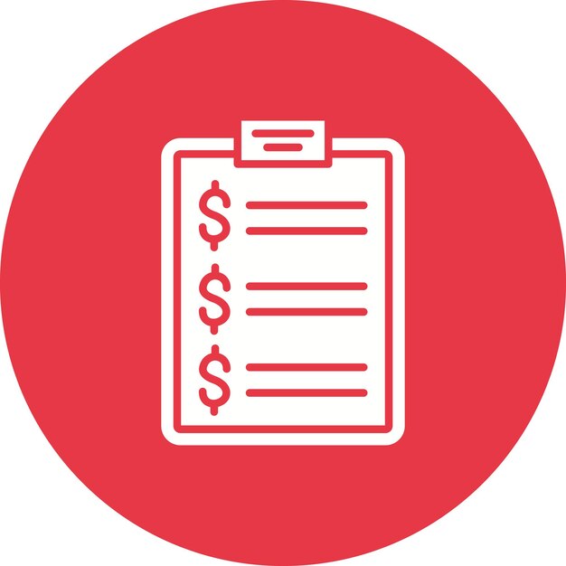 Imagen vectorial del icono del portapapeles Se puede usar para negocios