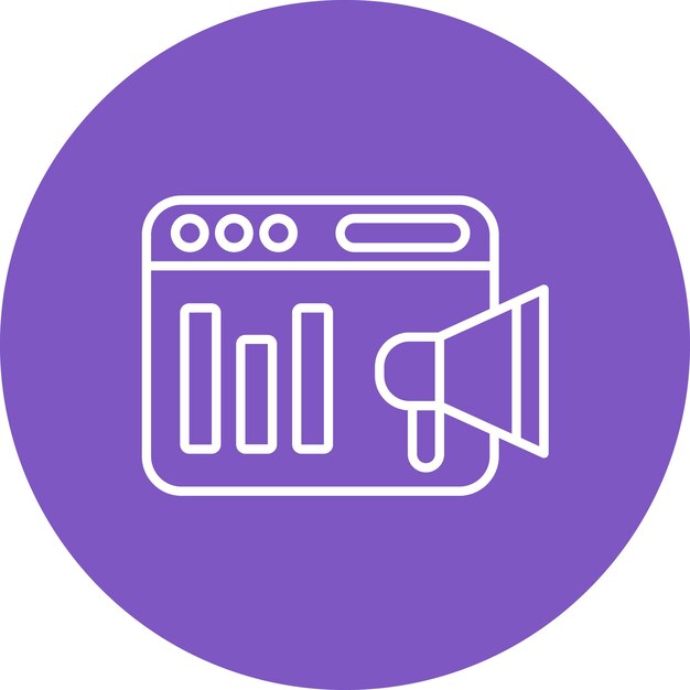 Imagen vectorial de icono de posición promedio Se puede utilizar para el marketing en Internet