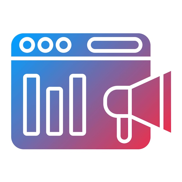 Imagen vectorial de icono de posición promedio Se puede utilizar para el marketing en Internet