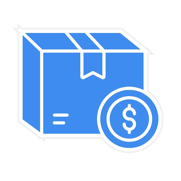 Imagen vectorial del icono de precio Se puede utilizar para el envío