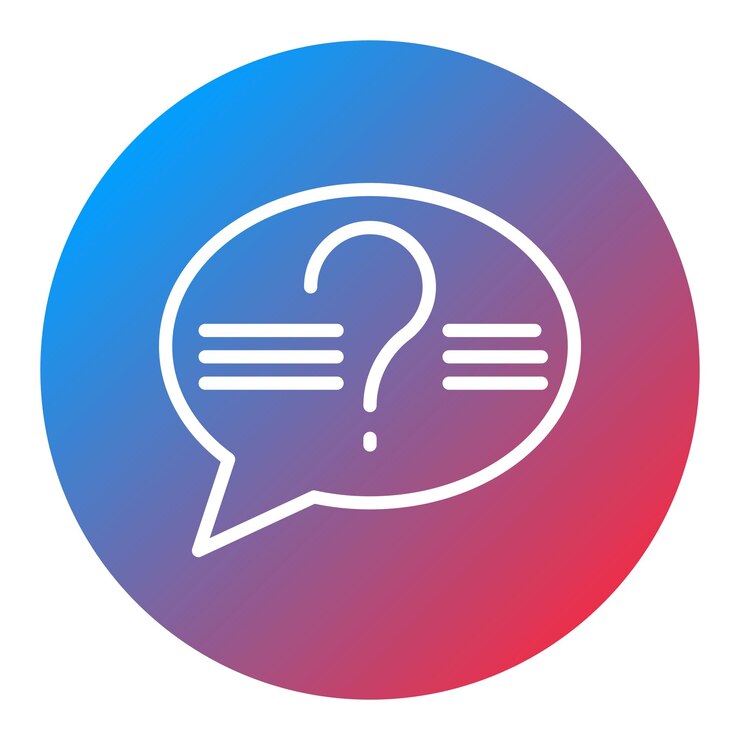 Vector la imagen vectorial del icono de la pregunta se puede utilizar para contacte con nosotros