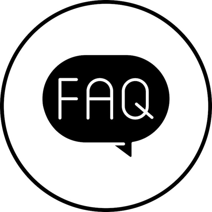 Vector imagen vectorial de icono de preguntas frecuentes puede utilizarse para la tienda web