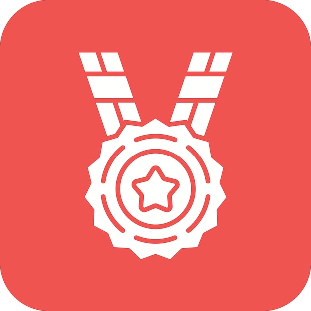 Imagen vectorial del icono del premio Se puede utilizar para la educación en línea