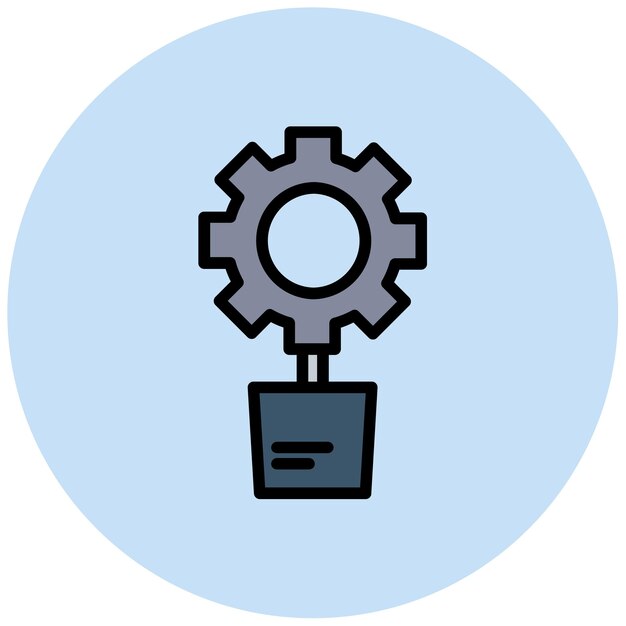 Imagen vectorial del icono del premio de tecnología Se puede utilizar para eventos de premios