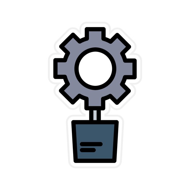 Imagen vectorial del icono del premio de tecnología Se puede utilizar para eventos de premios