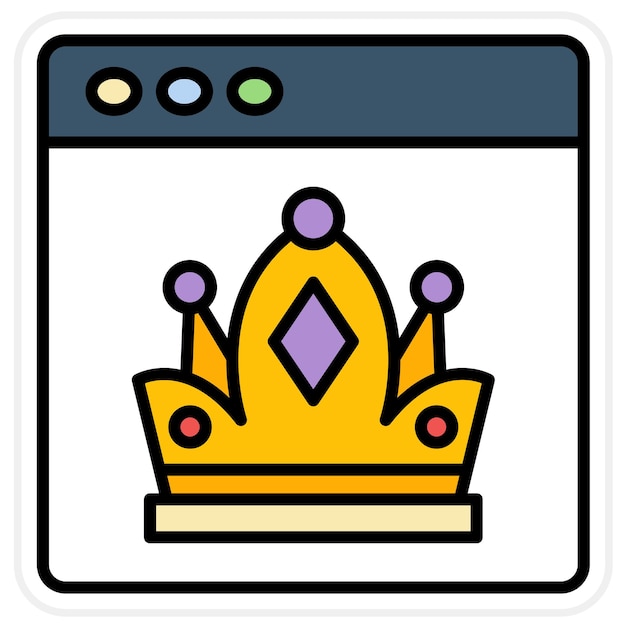 Imagen vectorial de icono premium Se puede utilizar para la experiencia del usuario