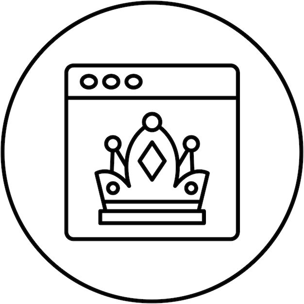 Imagen vectorial de icono premium Se puede utilizar para la experiencia del usuario
