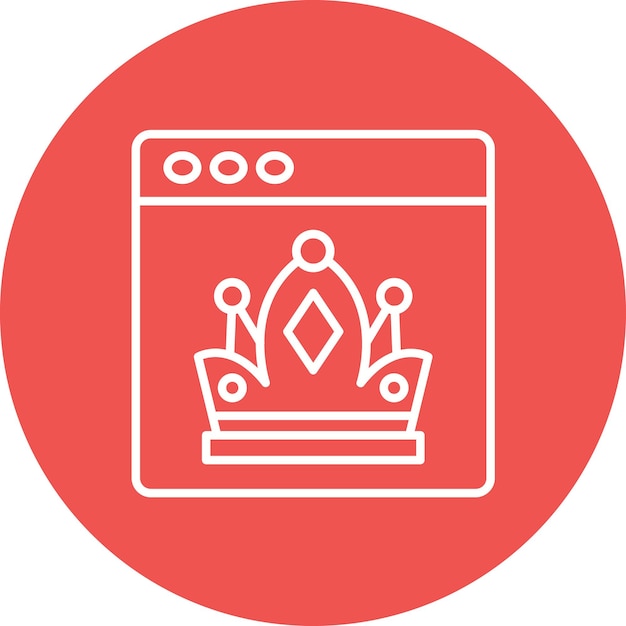 Imagen vectorial de icono premium Se puede utilizar para la experiencia del usuario