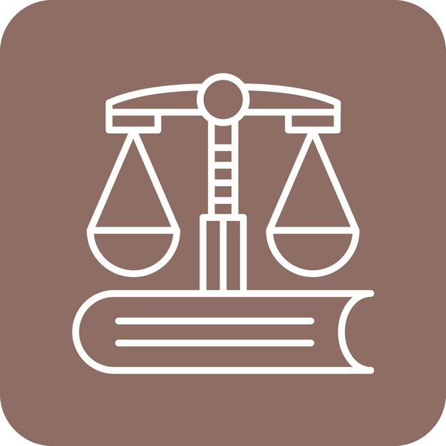 Imagen vectorial del icono de las prerrogativas Se puede utilizar para la diplomacia