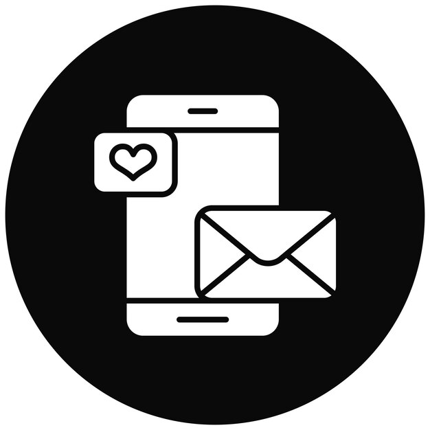 Imagen vectorial del icono de presencia en las redes sociales Se puede utilizar para la agencia de reclutamiento