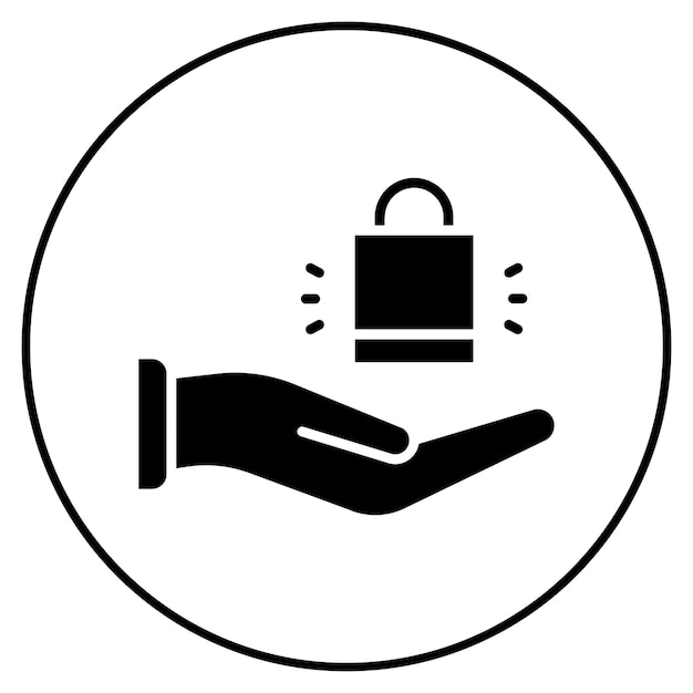 Imagen vectorial del icono de presentación del producto Se puede utilizar para el servicio de marketing en Internet