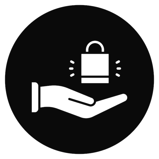 Imagen vectorial del icono de presentación del producto Se puede utilizar para el servicio de marketing en Internet
