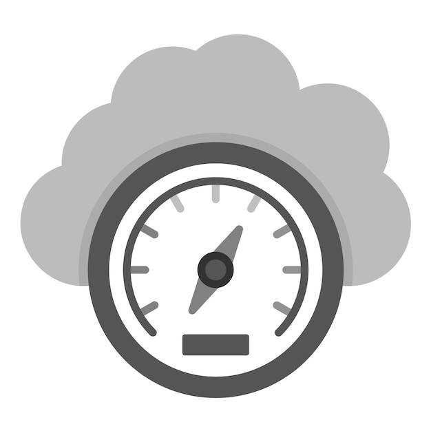 Imagen vectorial del icono de presión del aire Se puede utilizar para el tiempo