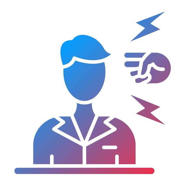Imagen vectorial del icono de presión de los compañeros Se puede usar para la inteligencia emocional