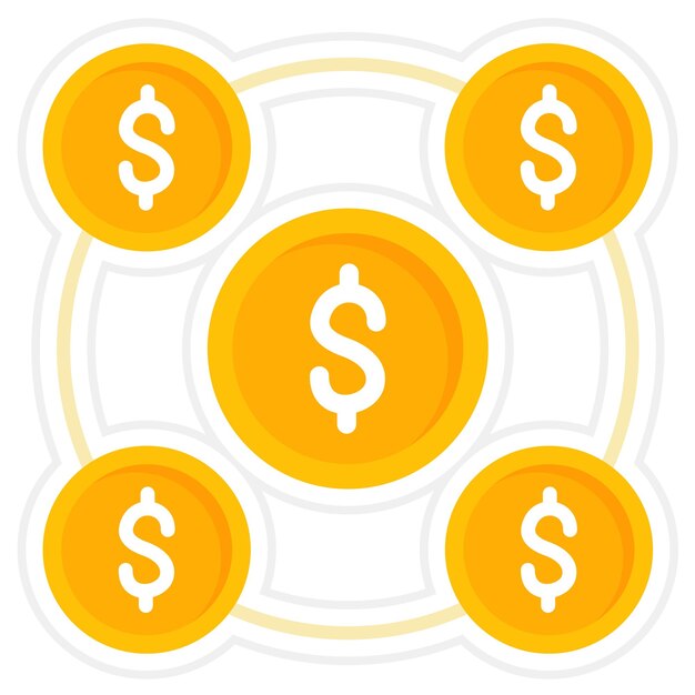 Imagen vectorial de icono de préstamo en efectivo Se puede utilizar para Finanzas y Dinero