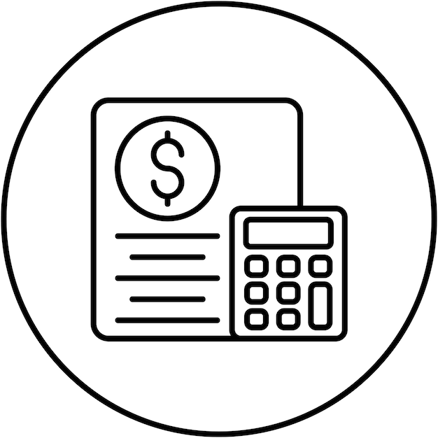 Imagen vectorial del icono de presupuesto de marketing Se puede usar para la Agencia de Medios Sociales