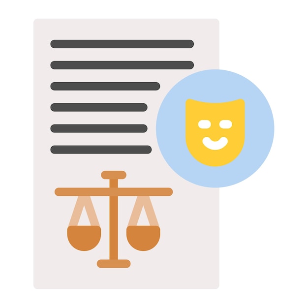 Imagen vectorial de icono de pretexto Se puede utilizar para la investigación de delitos