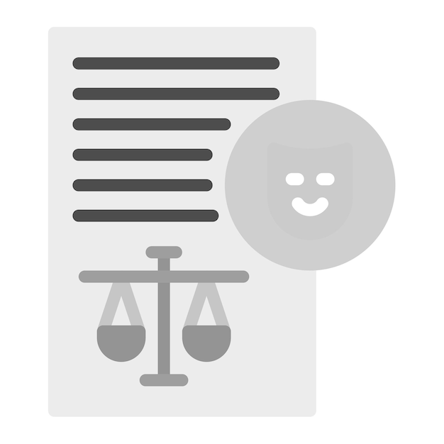 Imagen vectorial de icono de pretexto Se puede utilizar para la investigación de delitos