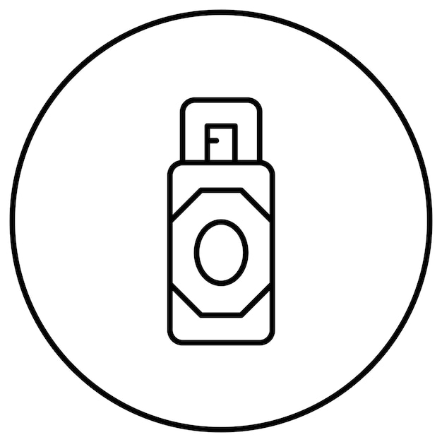 Imagen vectorial de icono de primer puede usarse para cosméticos